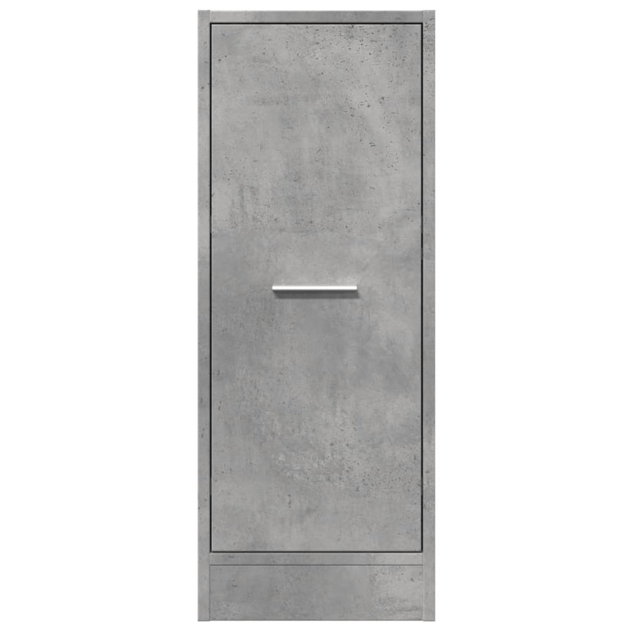 Apothekerskast 30x41x77,5 cm bewerkt hout betongrijs