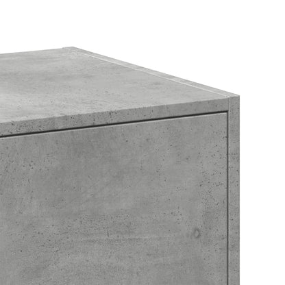 Apothekerskast 30x41x77,5 cm bewerkt hout betongrijs