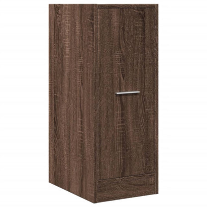 Apothekerskast 30x41x77,5 cm bewerkt hout bruin eikenkleurig