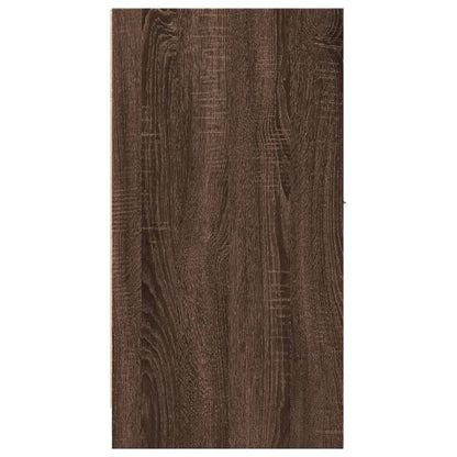 Apothekerskast 30x41x77,5 cm bewerkt hout bruin eikenkleurig