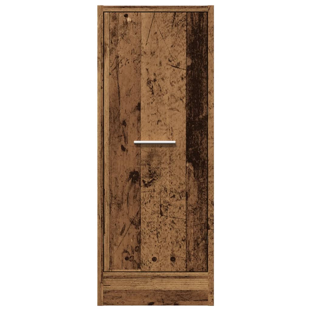 Apothekerskast 30x41x77,5 cm bewerkt hout oud houtkleurig
