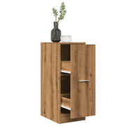 Apothekerskast 30x41x77,5 cm bewerkt hout eikenkleur