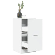 Apothekerskast 40x41x77,5 cm bewerkt hout wit