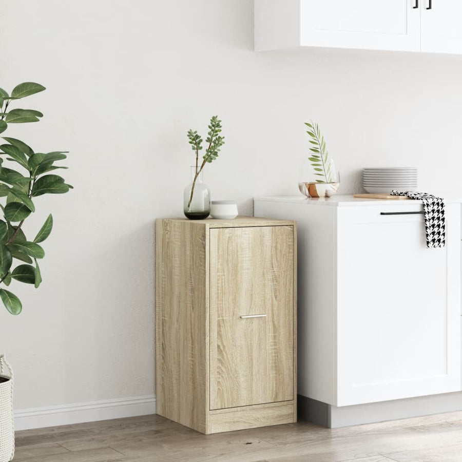 Apothekerskast 40x41x77,5 cm bewerkt hout sonoma eikenkleurig