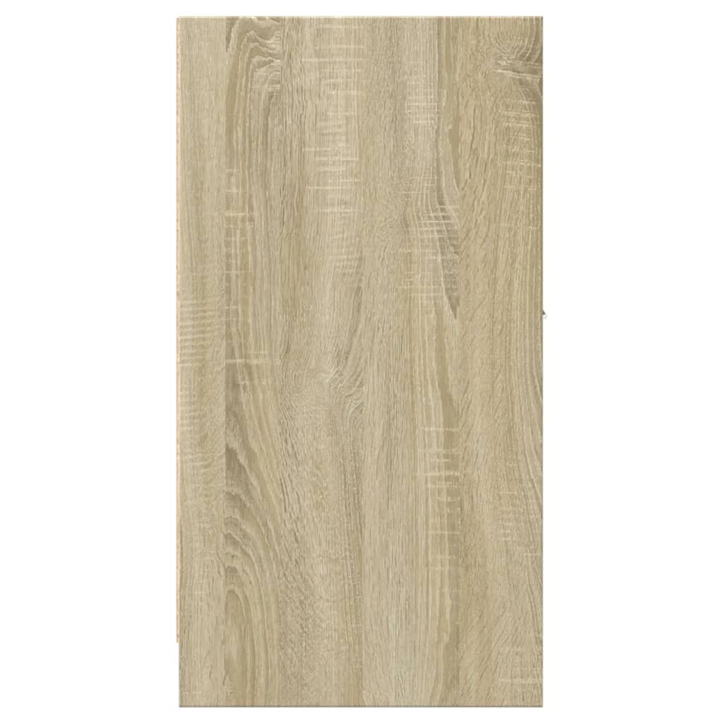 Apothekerskast 40x41x77,5 cm bewerkt hout sonoma eikenkleurig