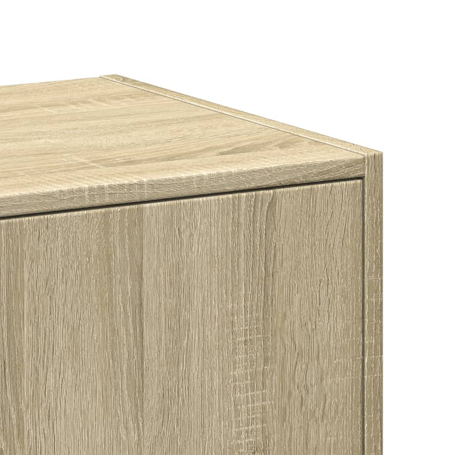 Apothekerskast 40x41x77,5 cm bewerkt hout sonoma eikenkleurig