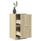 Apothekerskast 40x41x77,5 cm bewerkt hout sonoma eikenkleurig