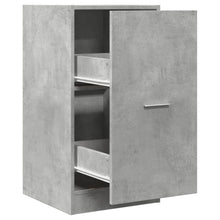 Apothekerskast 40x41x77,5 cm bewerkt hout betongrijs
