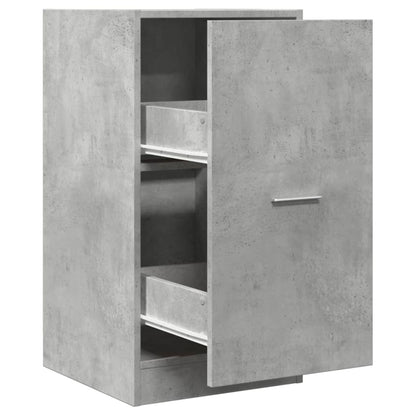 Apothekerskast 40x41x77,5 cm bewerkt hout betongrijs