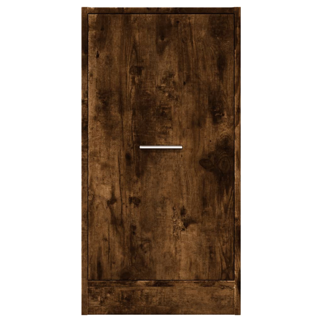 Apothekerskast 40x41x77,5 cm bewerkt hout gerookt eikenkleurig