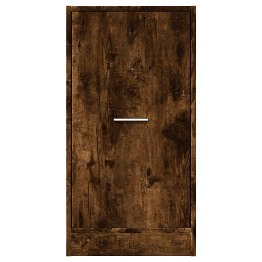 Apothekerskast 40x41x77,5 cm bewerkt hout gerookt eikenkleurig