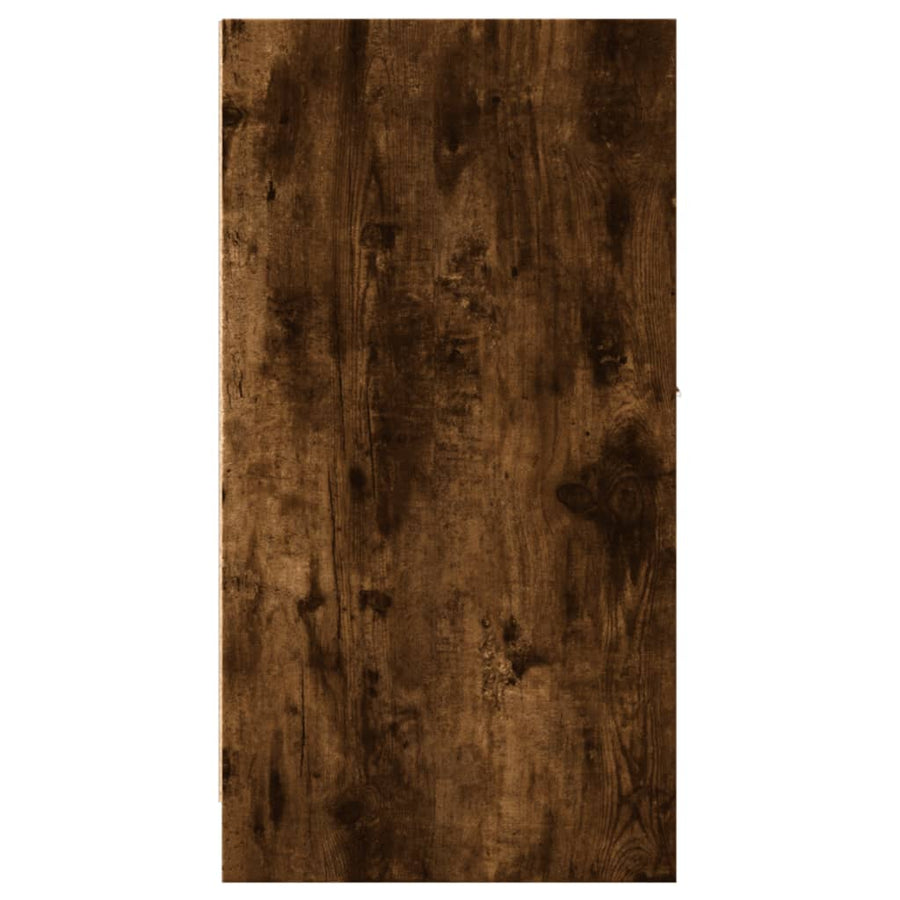 Apothekerskast 40x41x77,5 cm bewerkt hout gerookt eikenkleurig