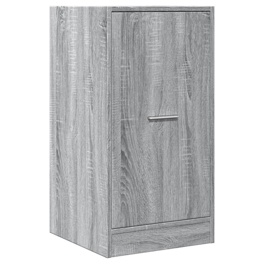 Apothekerskast 40x41x77,5 cm bewerkt hout grijs sonoma eiken