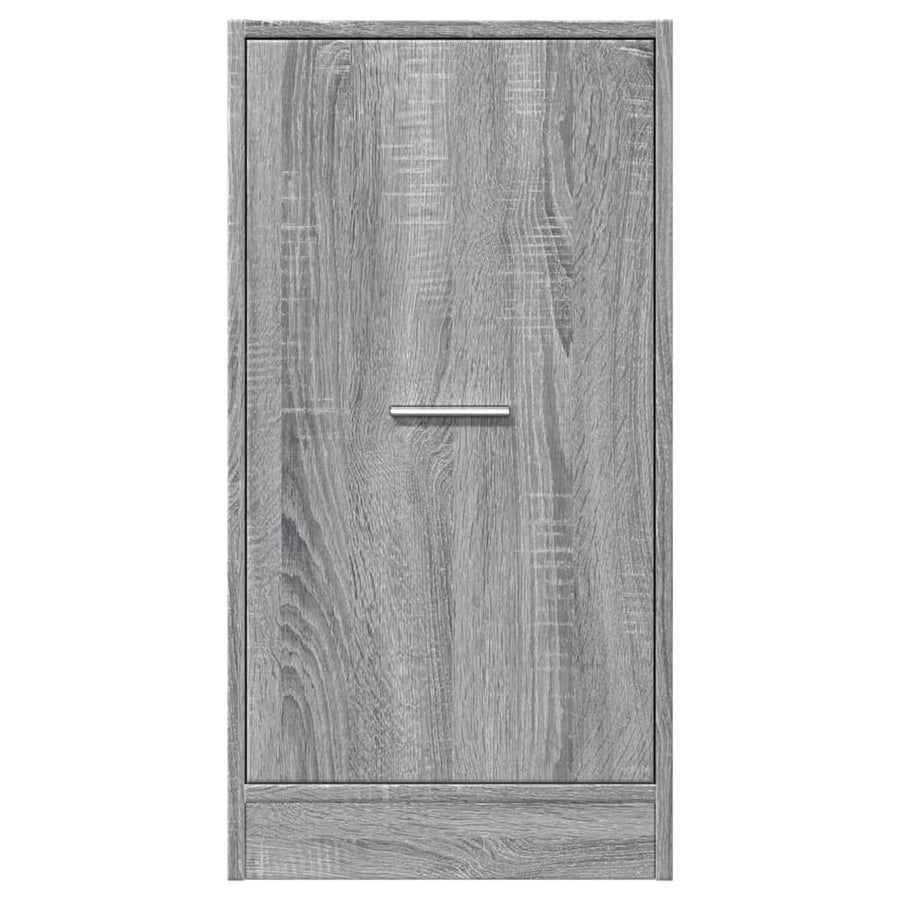 Apothekerskast 40x41x77,5 cm bewerkt hout grijs sonoma eiken