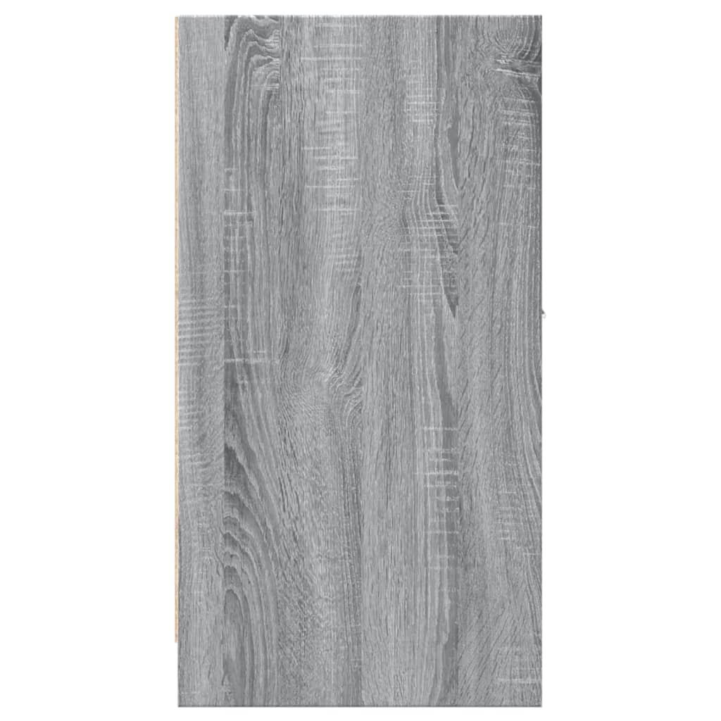 Apothekerskast 40x41x77,5 cm bewerkt hout grijs sonoma eiken