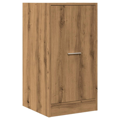 Apothekerskast 40x41x77,5 cm bewerkt hout artisanaal eikenkleur