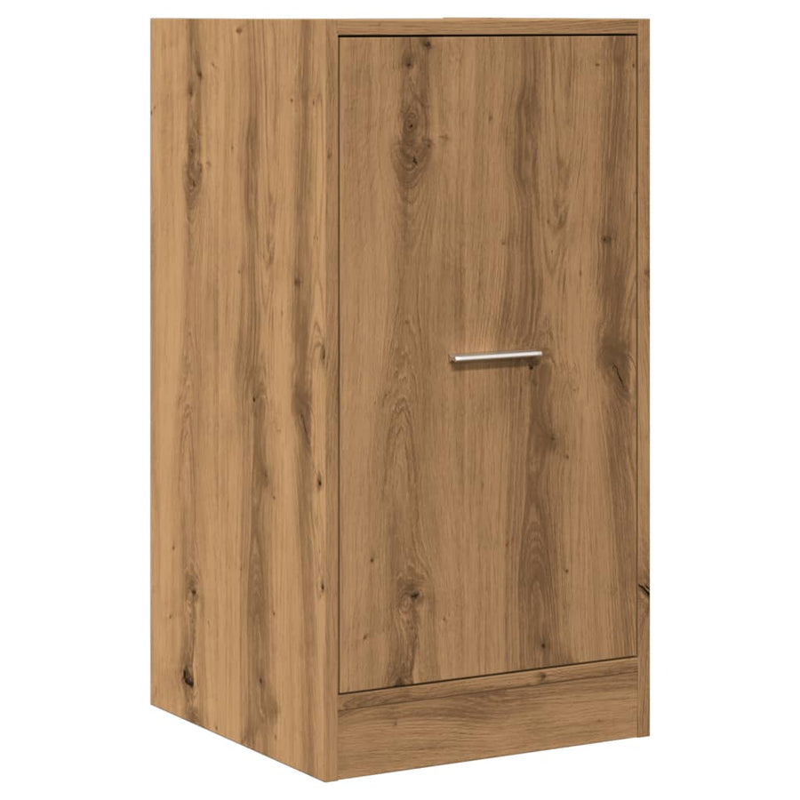 Apothekerskast 40x41x77,5 cm bewerkt hout artisanaal eikenkleur