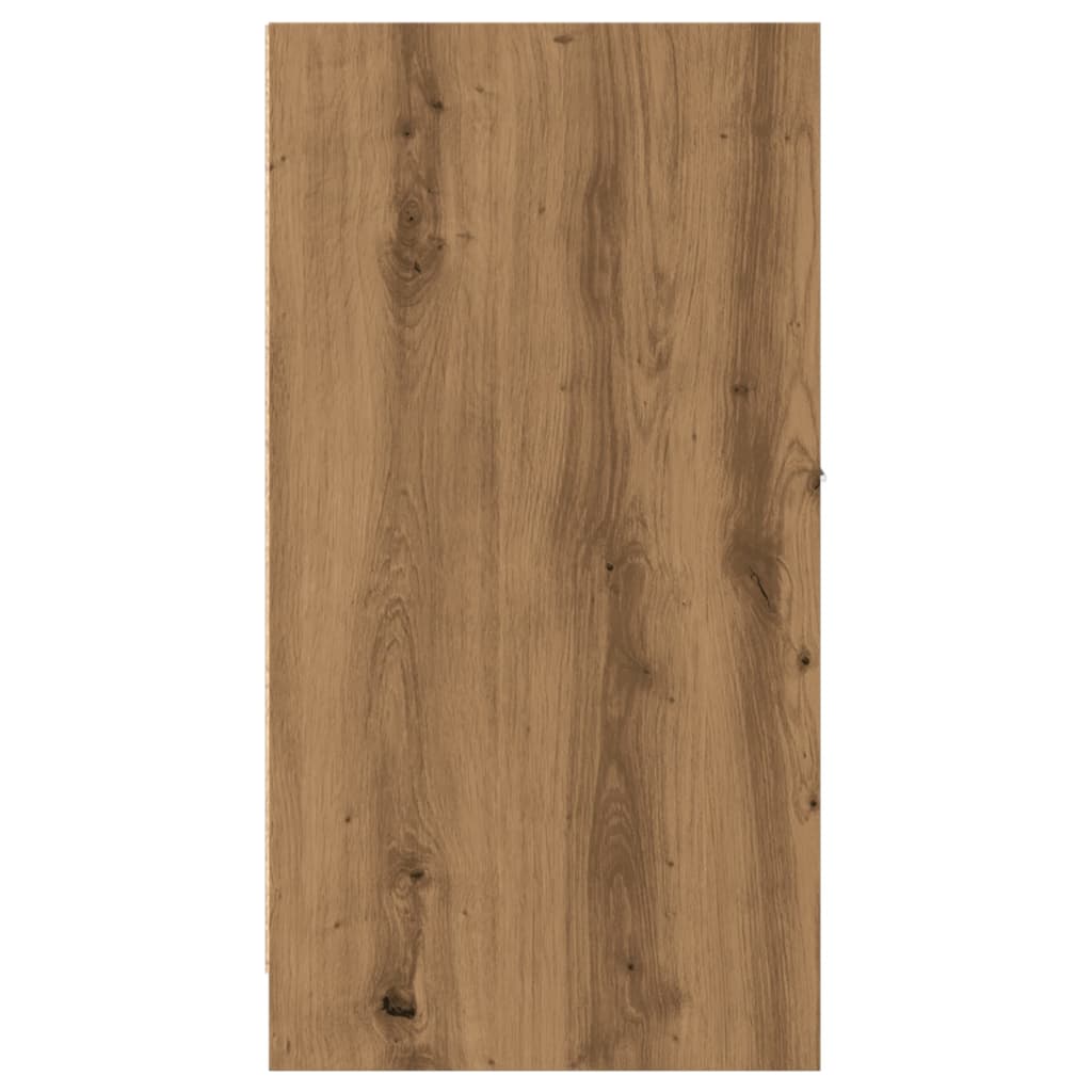 Apothekerskast 40x41x77,5 cm bewerkt hout artisanaal eikenkleur