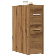 Badkamerkast 22x44x61,5 cm bewerkt hout eikenkleur