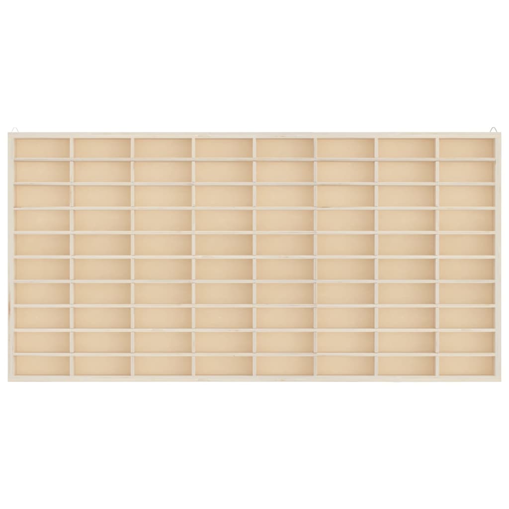 Wandkast met 80 vakken 80x4,5x40,5 cm