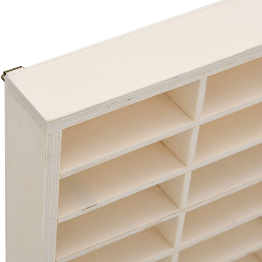 Wandkast met 60 vakken 60x4,5x40,5 cm