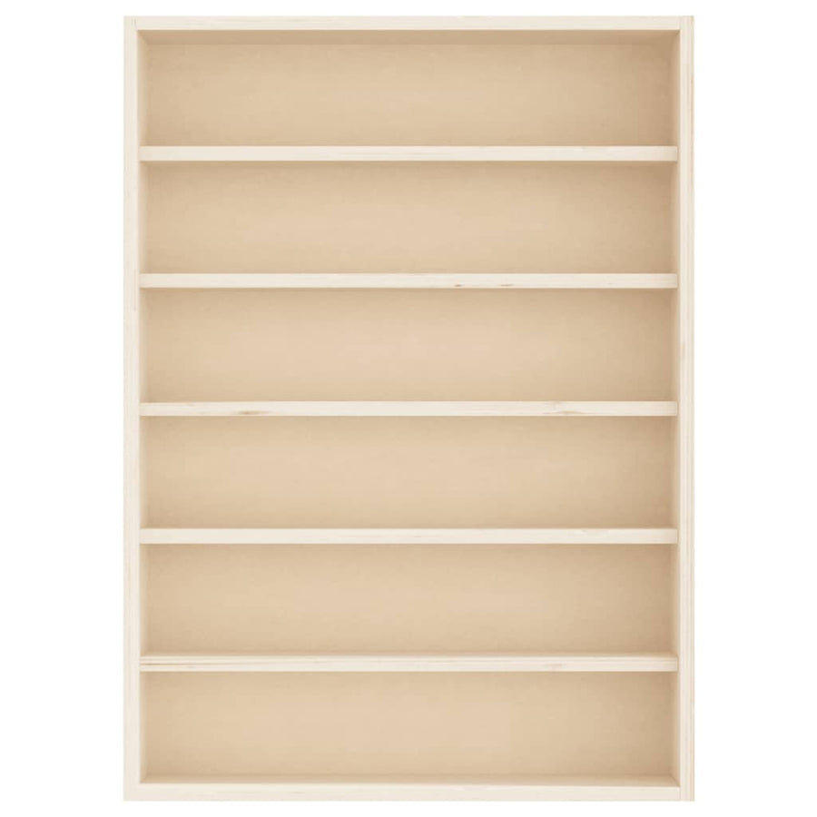 Wandkast met 6 schappen 40x8,5x55 cm