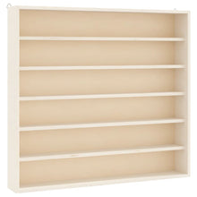 Wandkast met 6 schappen 60x8,5x55 cm
