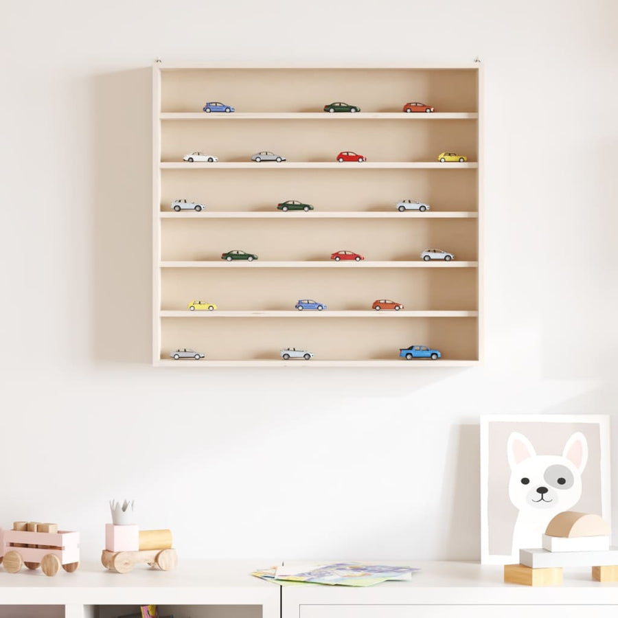 Wandkast met 6 schappen 60x8,5x55 cm