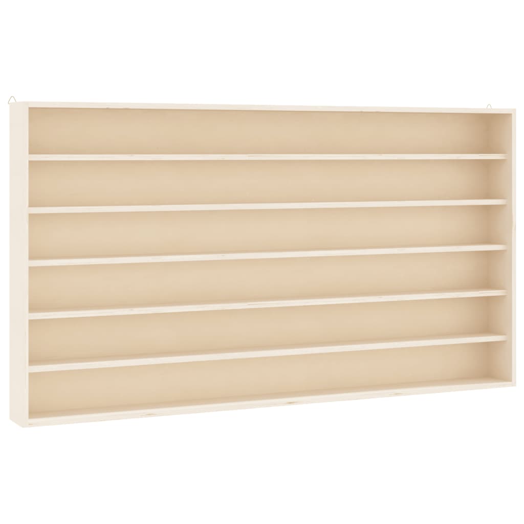 Houten Verzamelvitrine Met 6 Planken 100X8,5X55 Cm 100 x 8.5 x 55 cm