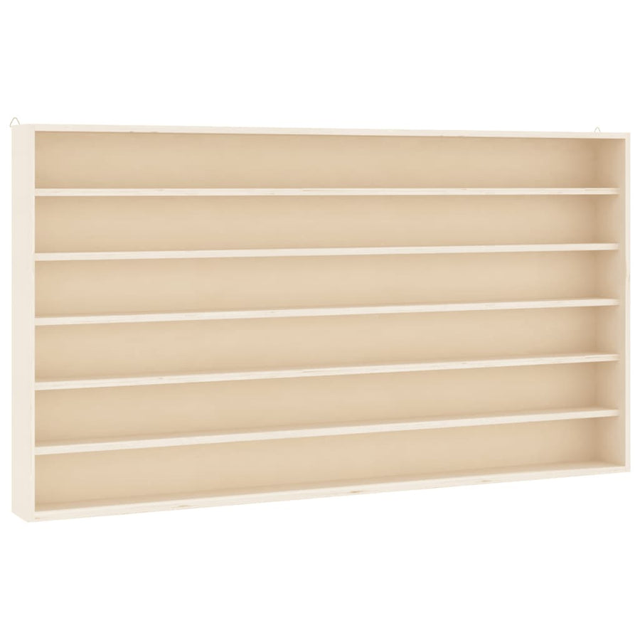 Houten Verzamelvitrine Met 6 Planken 100X8,5X55 Cm 100 x 8.5 x 55 cm