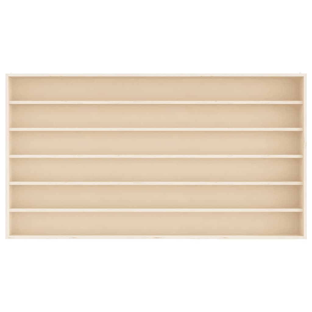 Houten Verzamelvitrine Met 6 Planken 100X8,5X55 Cm 100 x 8.5 x 55 cm