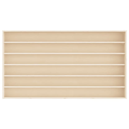 Houten Verzamelvitrine Met 6 Planken 100X8,5X55 Cm 100 x 8.5 x 55 cm