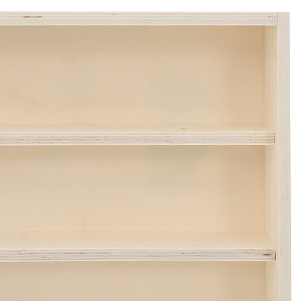 Houten Verzamelvitrine Met 6 Planken 100X8,5X55 Cm 100 x 8.5 x 55 cm