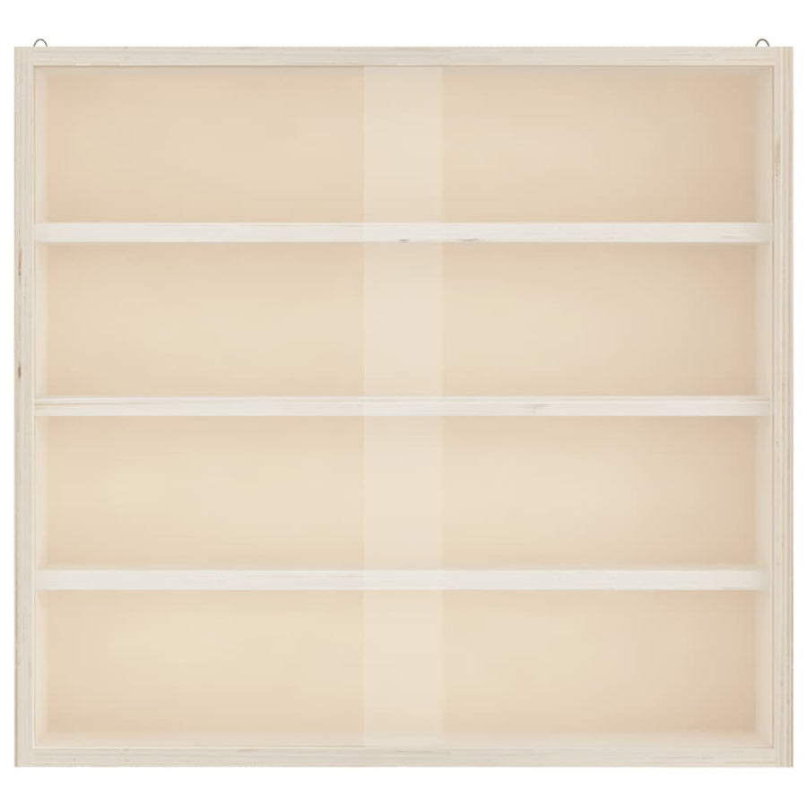 Wandkast met deuren 40x8,5x37 cm