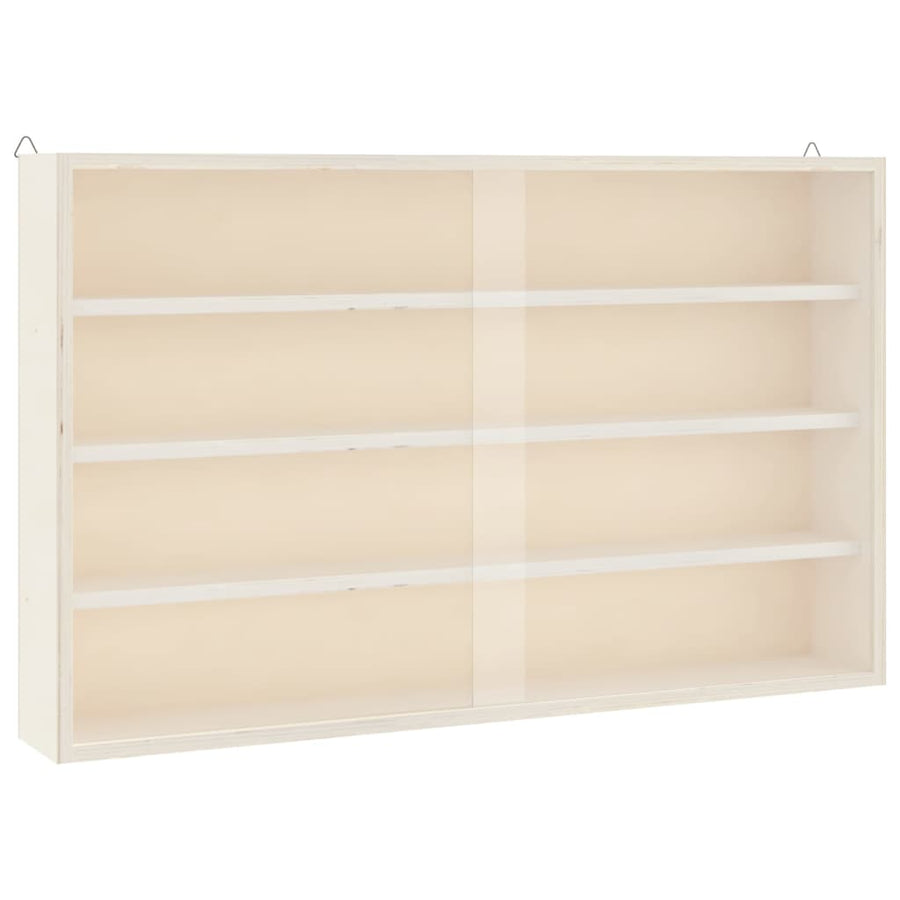 Wandkast met deuren 60x8,5x37 cm