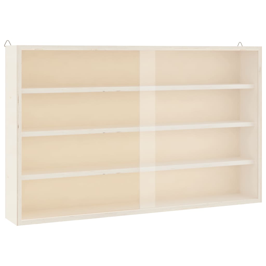 Wandkast met deuren 60x8,5x37 cm