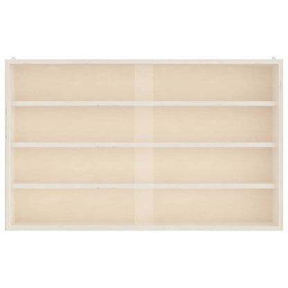 Wandkast met deuren 60x8,5x37 cm