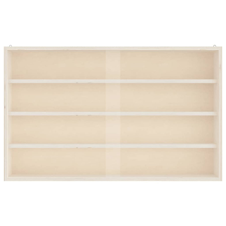 Wandkast met deuren 60x8,5x37 cm