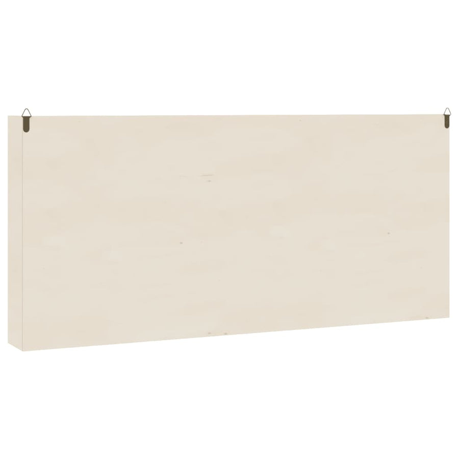 Wandkast met deuren 80x8,5x37 cm