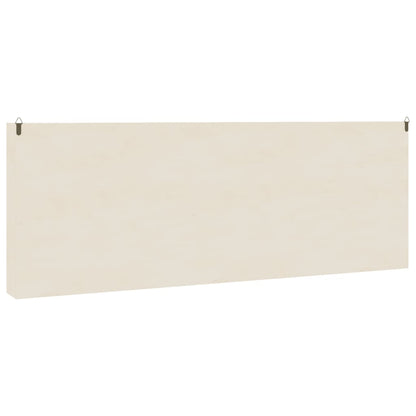 Houten verzamelvitrine met deuren 100x8,5x37 cm