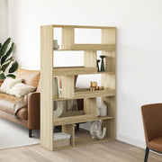 Boekenkast 100x33x156,5 cm bewerkt hout sonoma eiken