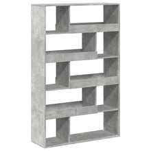 Boekenkast 100x33x156,5 cm bewerkt hout betongrijs