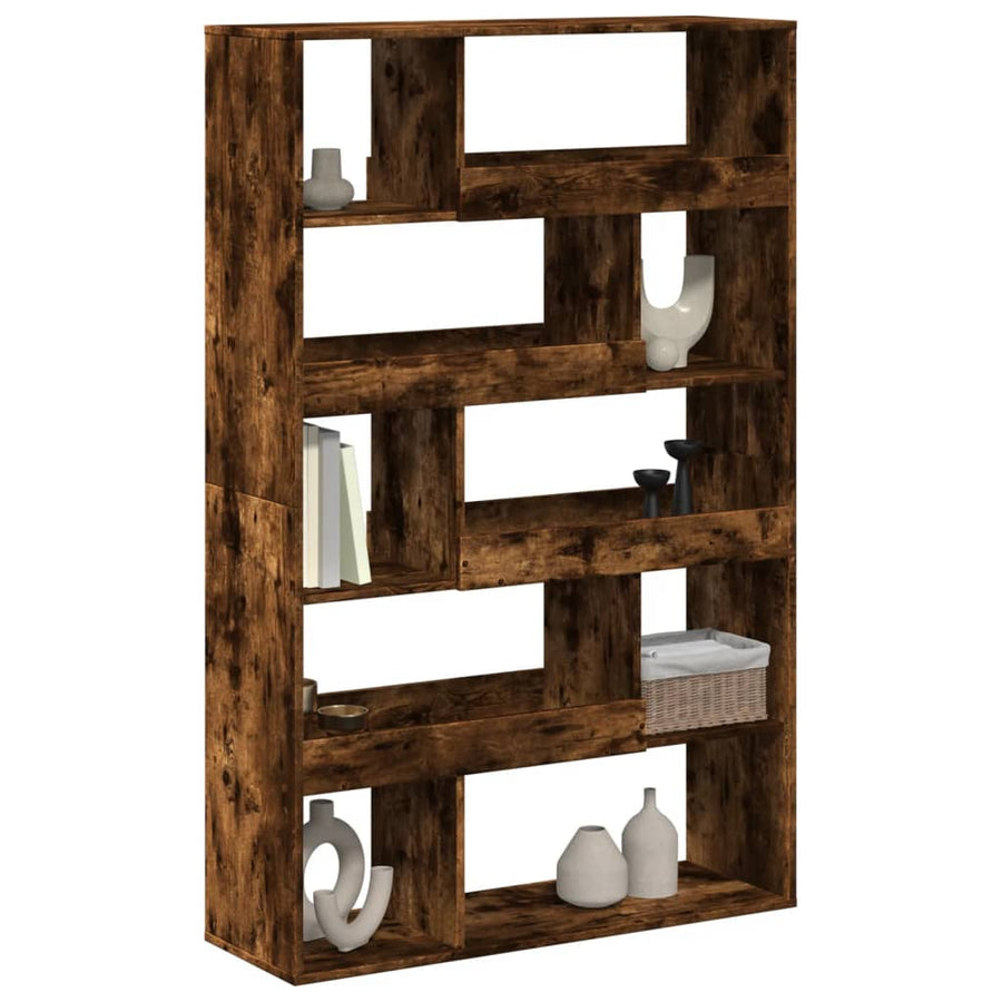 Boekenkast 100X33X156,5 Cm Bewerkt Hout Kleurig 156.5 cm