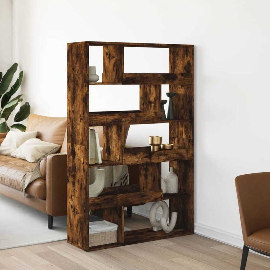 Boekenkast 100X33X156,5 Cm Bewerkt Hout Kleurig 156.5 cm