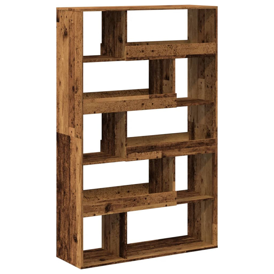 Boekenkast 100X33X156,5 Cm Bewerkt Hout Kleurig 156.5 cm