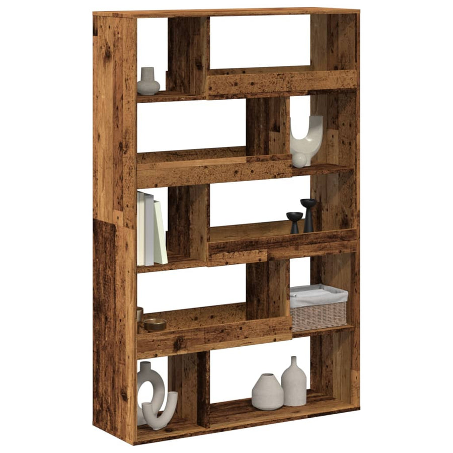 Boekenkast 100X33X156,5 Cm Bewerkt Hout Kleurig 156.5 cm