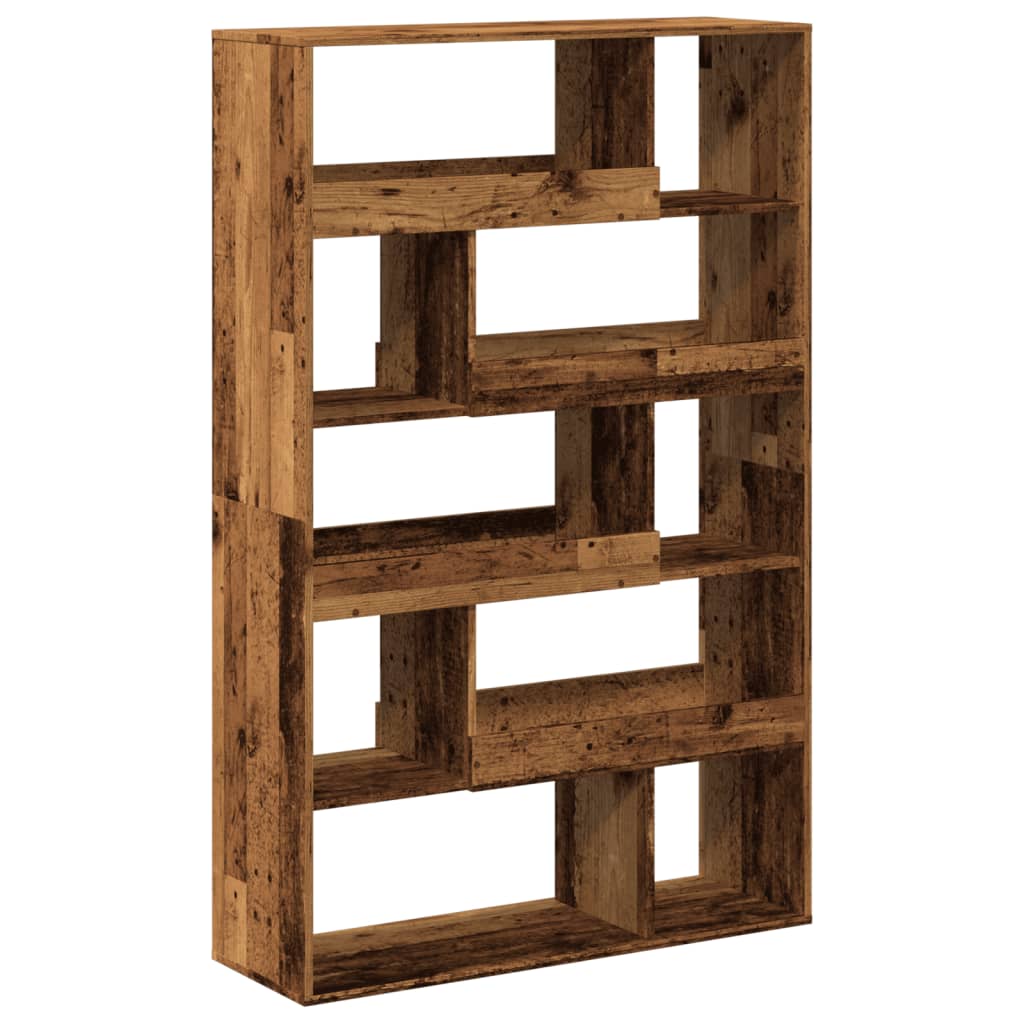 Boekenkast 100X33X156,5 Cm Bewerkt Hout Kleurig 156.5 cm