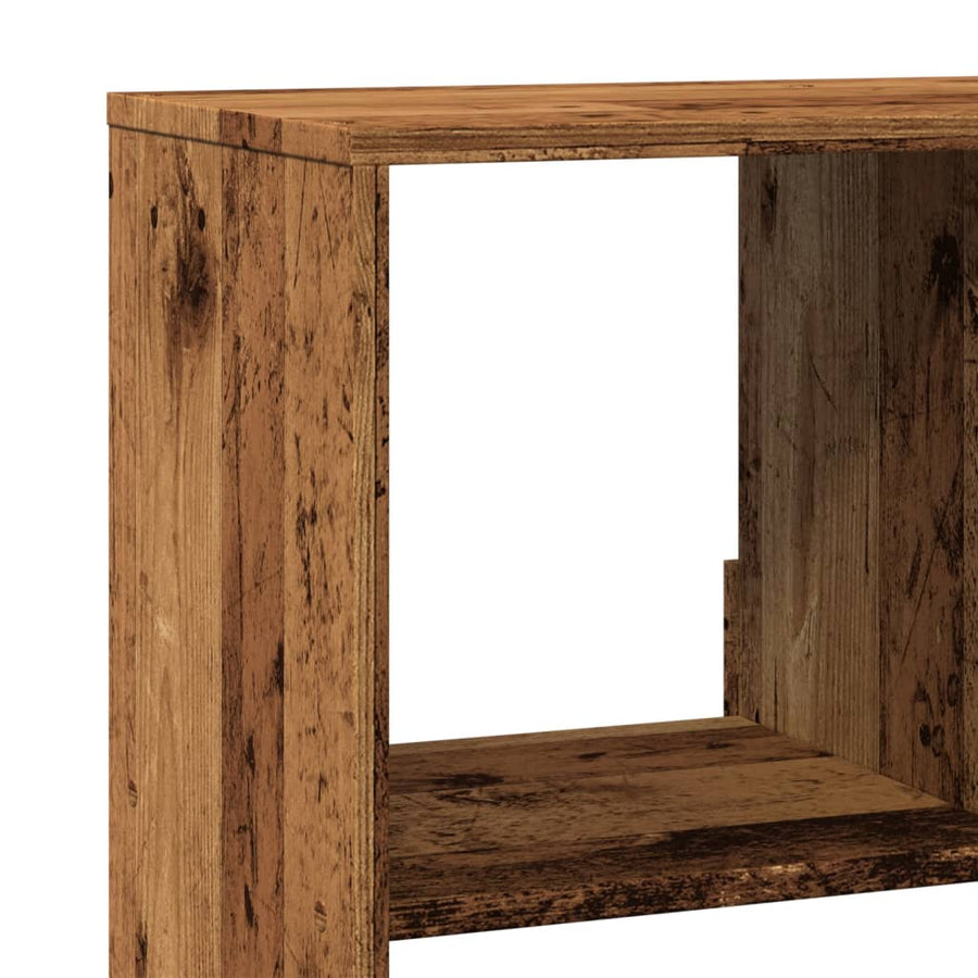 Boekenkast 100X33X156,5 Cm Bewerkt Hout Kleurig 156.5 cm