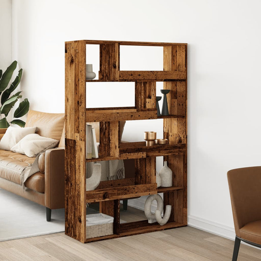 Boekenkast 100X33X156,5 Cm Bewerkt Hout Kleurig 156.5 cm