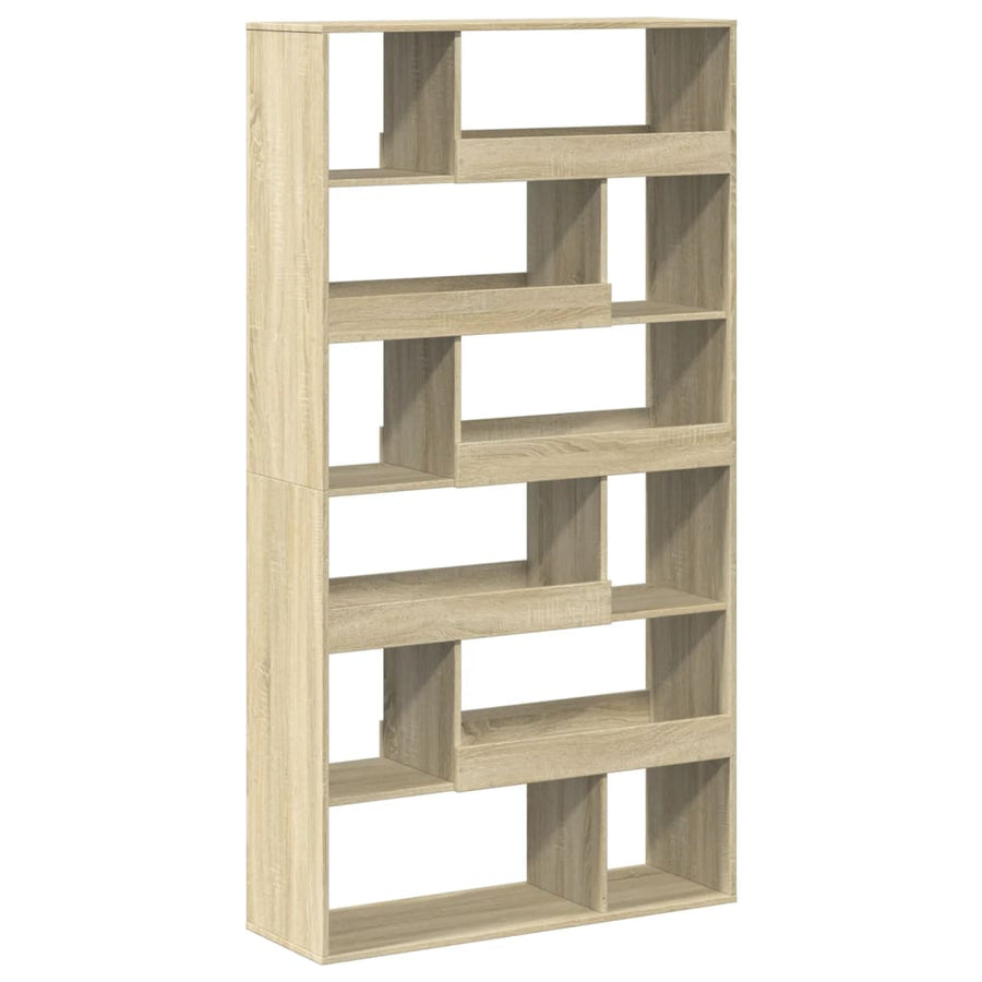 Boekenkast 100X33X187,5 Cm Bewerkt Hout Kleurig 187.5 cm